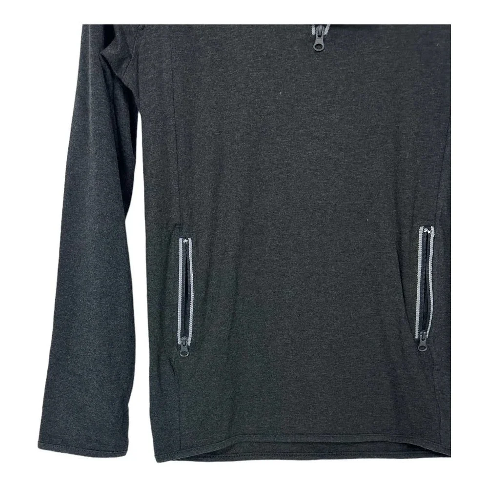Men’s vintage‎ 1946 1/4 zip Pull Over Gray Size Small